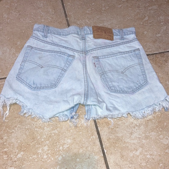Levi's Pants - Vintage Made in USA Levi’s Jean cut off shorts 30